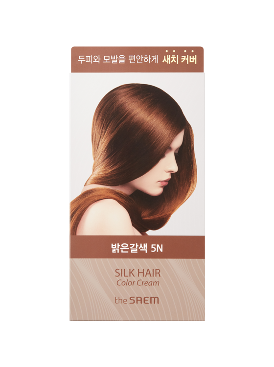 [ザセム] シルクヘアカラークリーム 1ステップ：60g、2ステップ：60g、トリートメント：8ml :: K-ビューティー／韓国コスメ