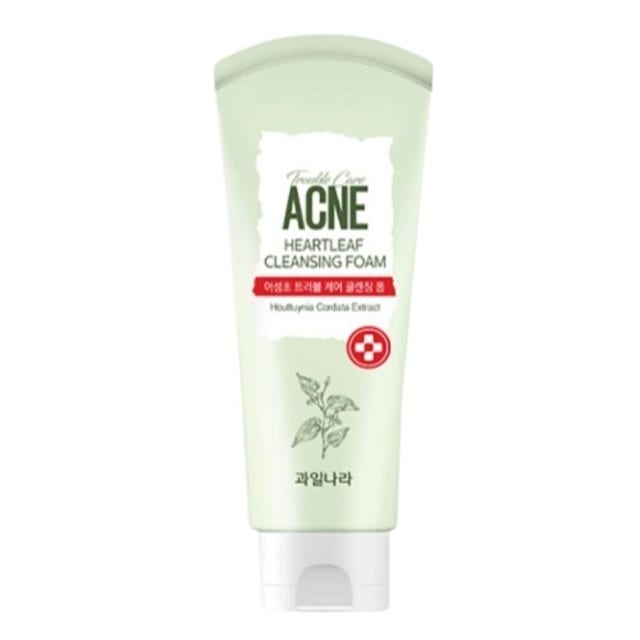 [Fruit Nara] Season's Cleansing Foam [Heartleaf Trouble Care] 130g :: K-Beauty