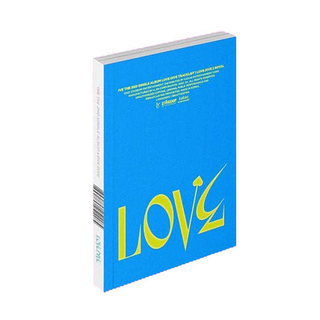 [IVE] LOVE DIVE シングルアルバム(予約特典は含まれません) 1点(CD 1点 + フォトブック 1点 + フォトカード 1点 + ハートホログラムカード 1点)