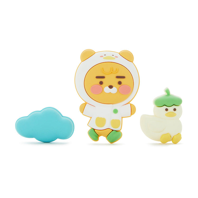 [Kakao Friends] 梅雨の庭 シリコンチャームセット 1SET(3個)